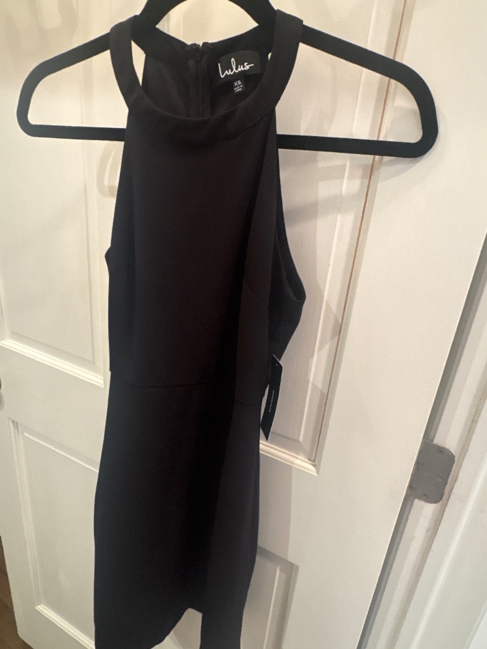 Black halter neck NWT xs